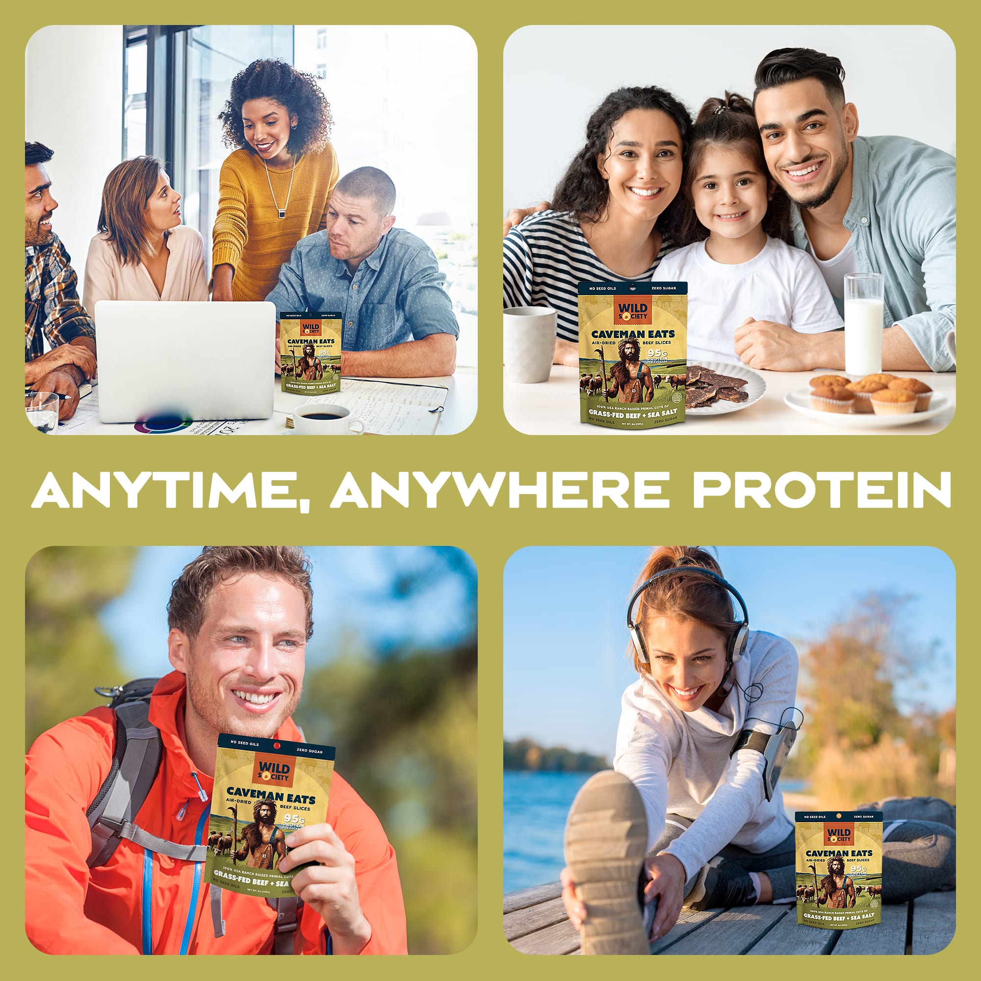 Anytime Anywhere Protein