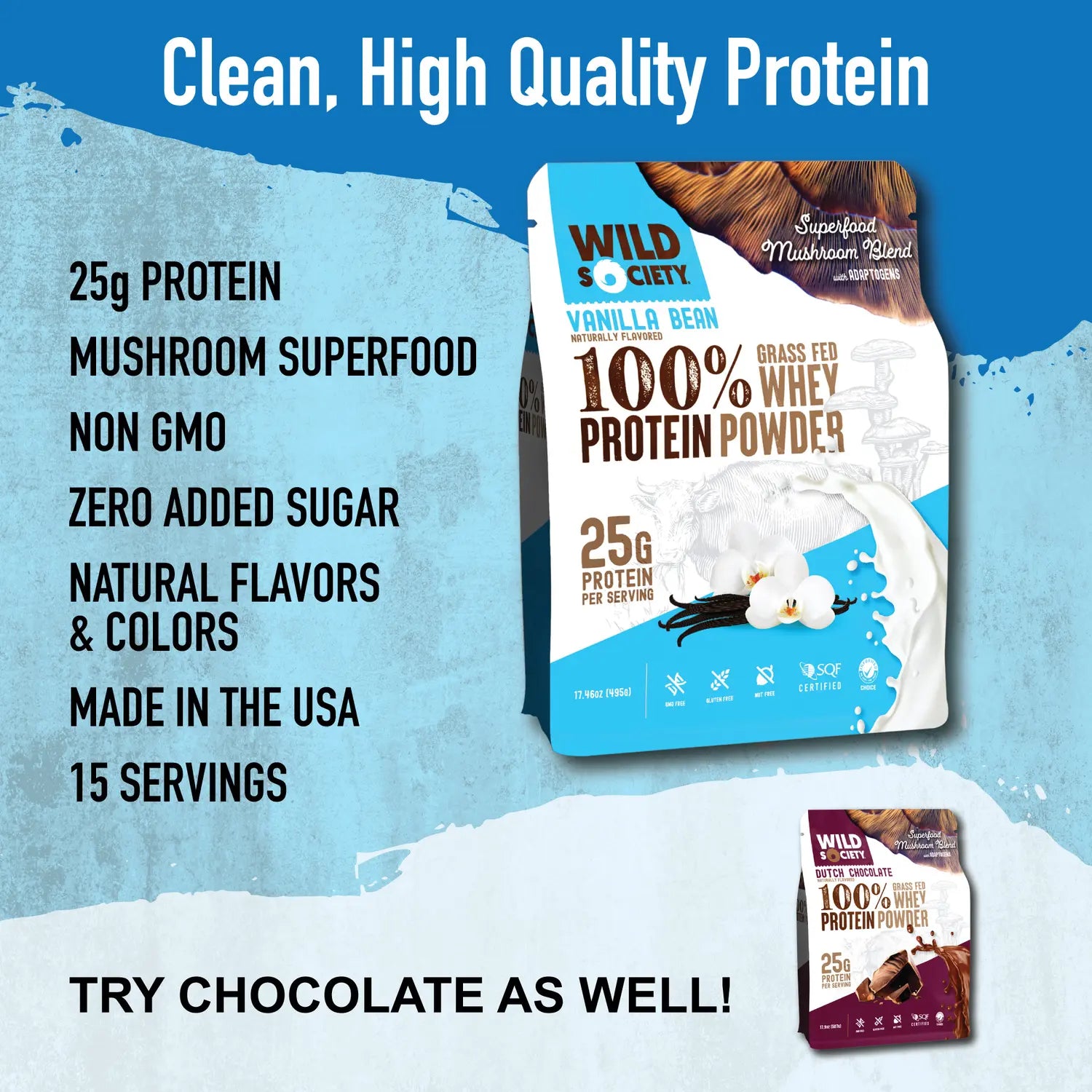 Clean high quality protein powder