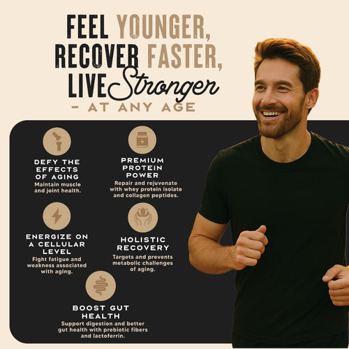 Feel Younger, Recover Faster, Live Stronger - At Any Age