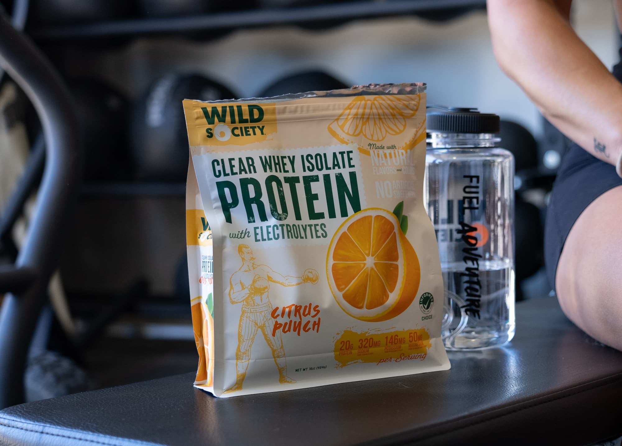 Clear Whey Isolate with Electrolytes Citrus Punch