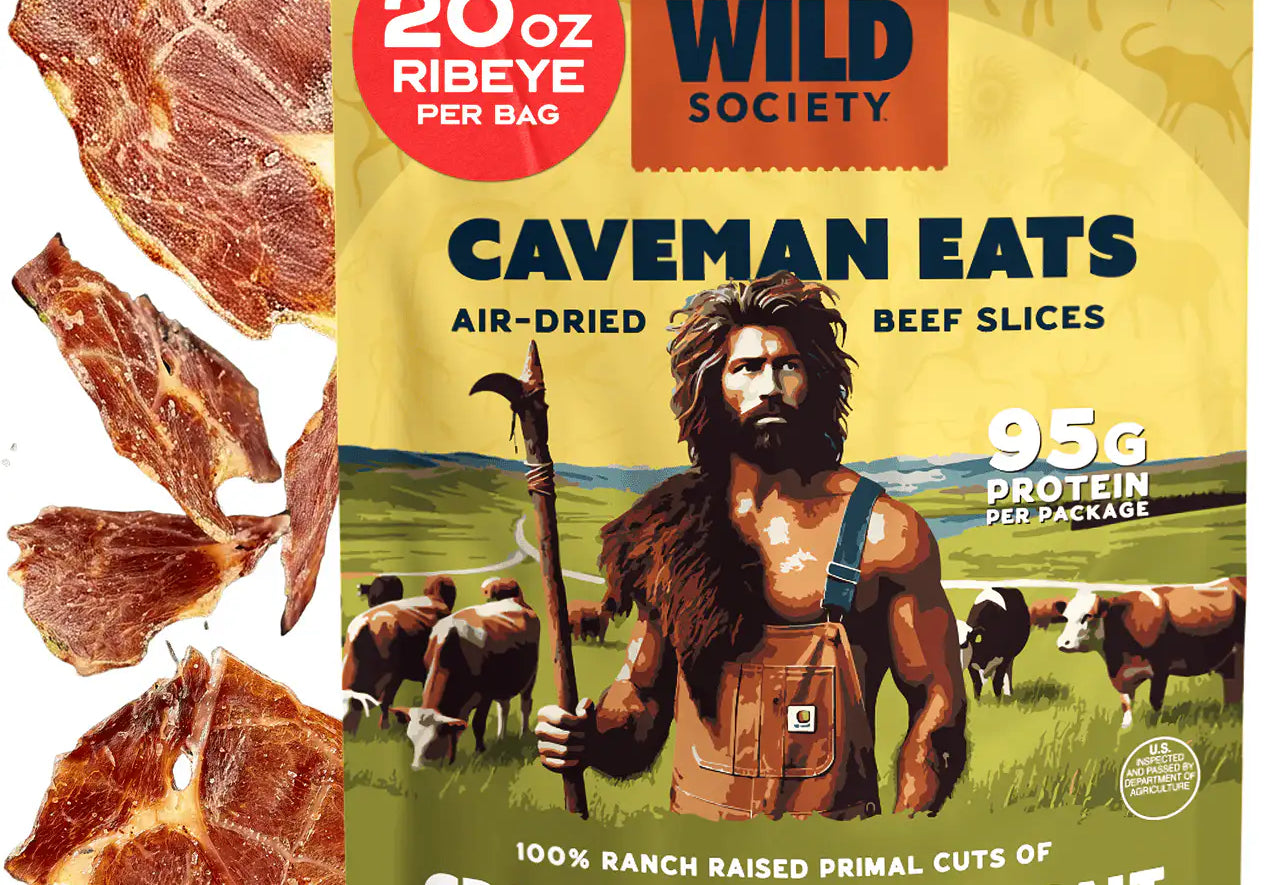 Caveman Eats bag and crisp beef slices