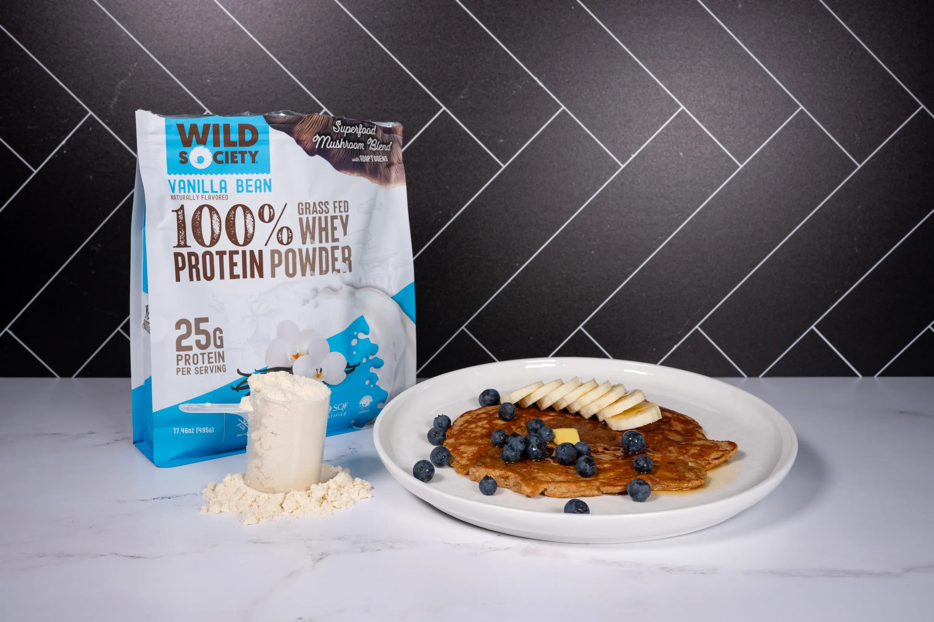 How to Make Protein Pancakes with Wild Society Whey Protein