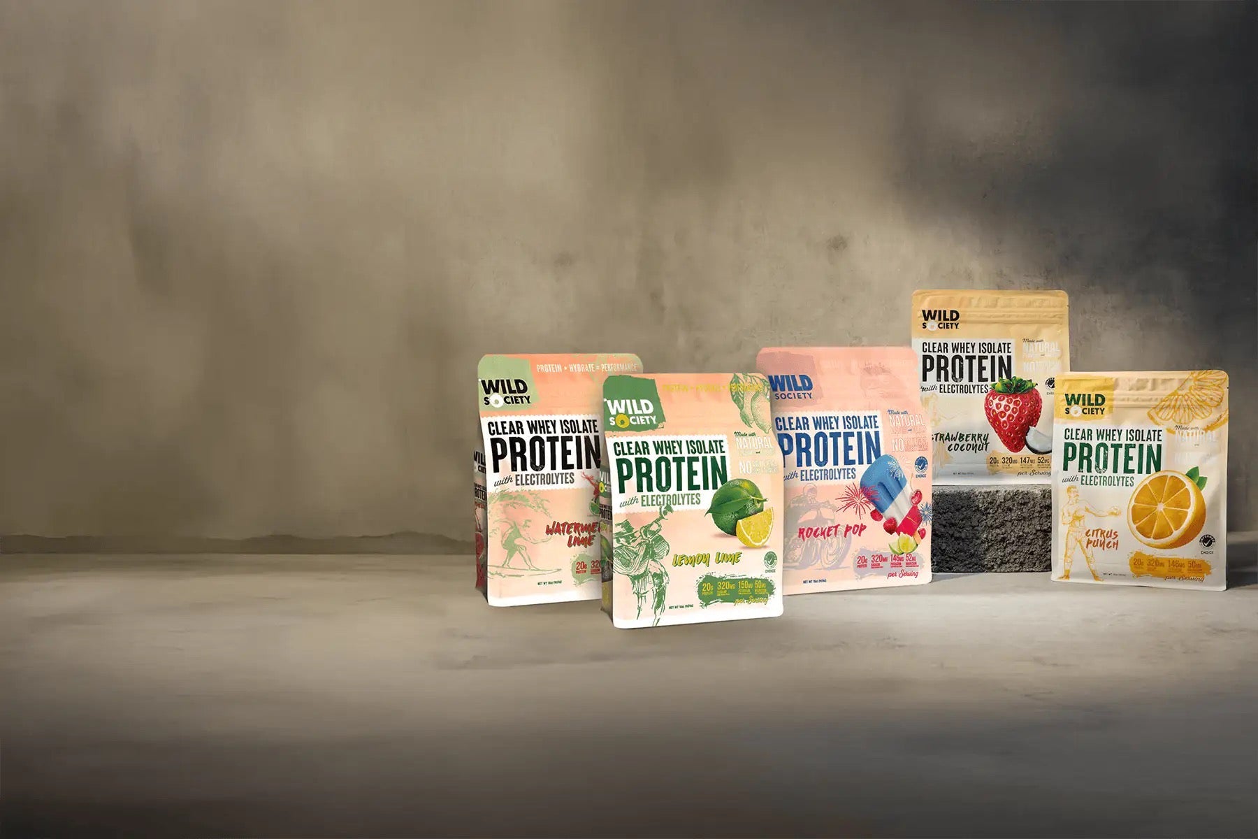 Clear Whey Isolate Protein Collection