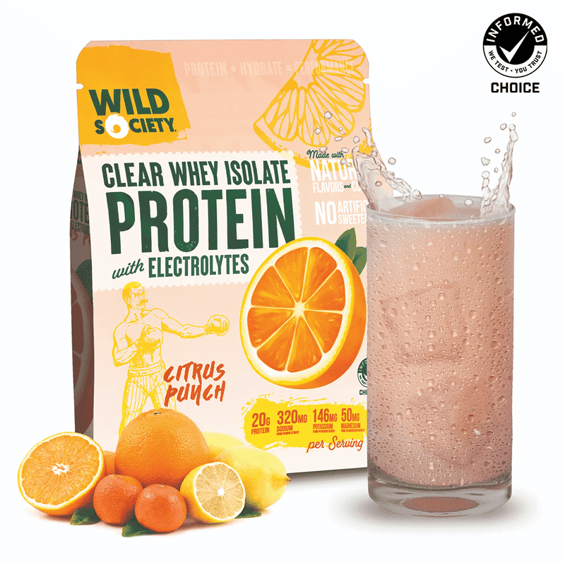 Clear Whey Protein  Isolate Citrus Punch Informed Choice