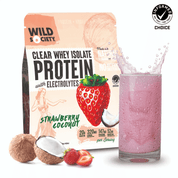 Clear Whey Protein  Isolate Strawberry Coconut Informed Choice