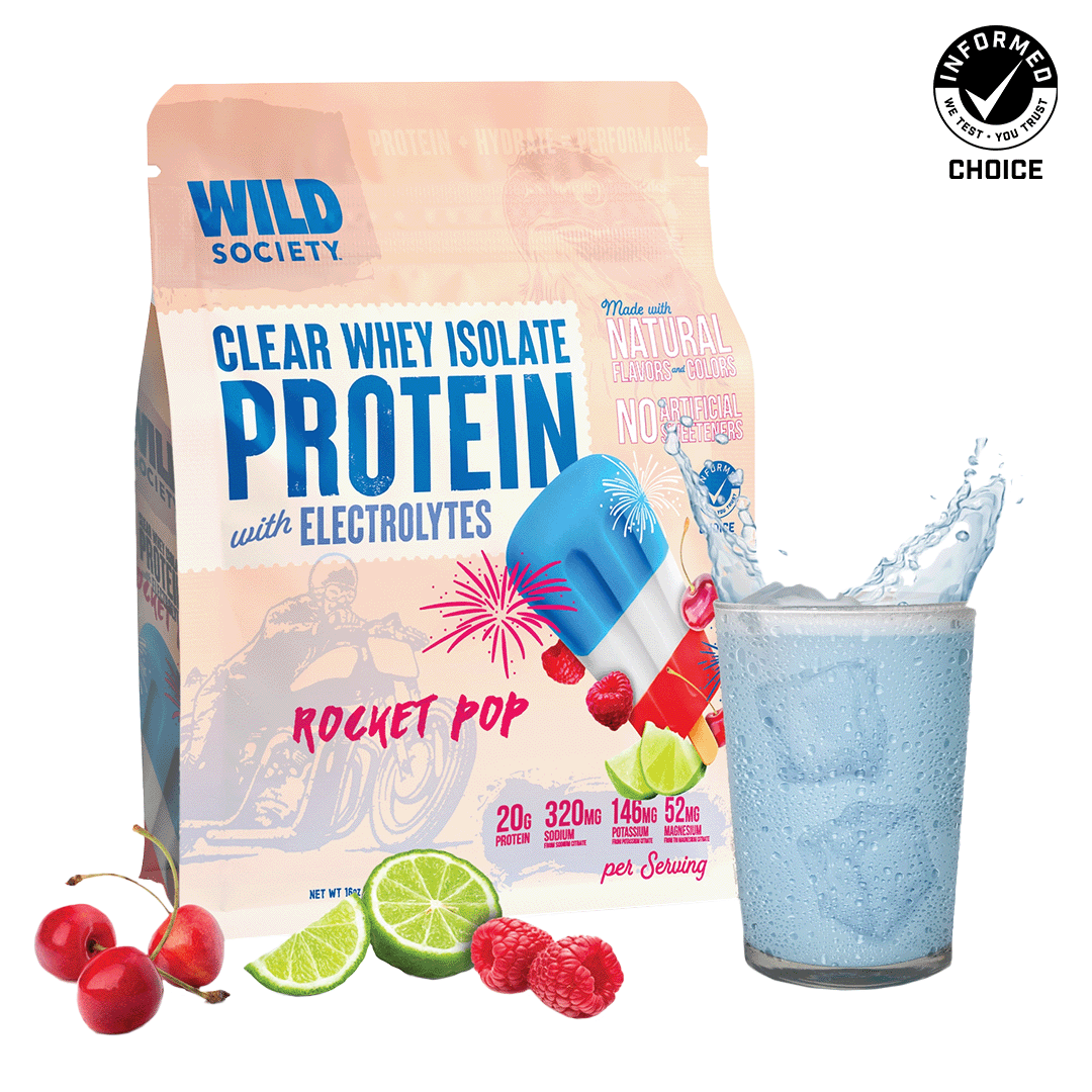 Clear Whey Protein  Isolate Rocket Pop Informed Choice