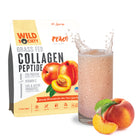 Wild Society Grass Fed Collagen Peptide - Peach