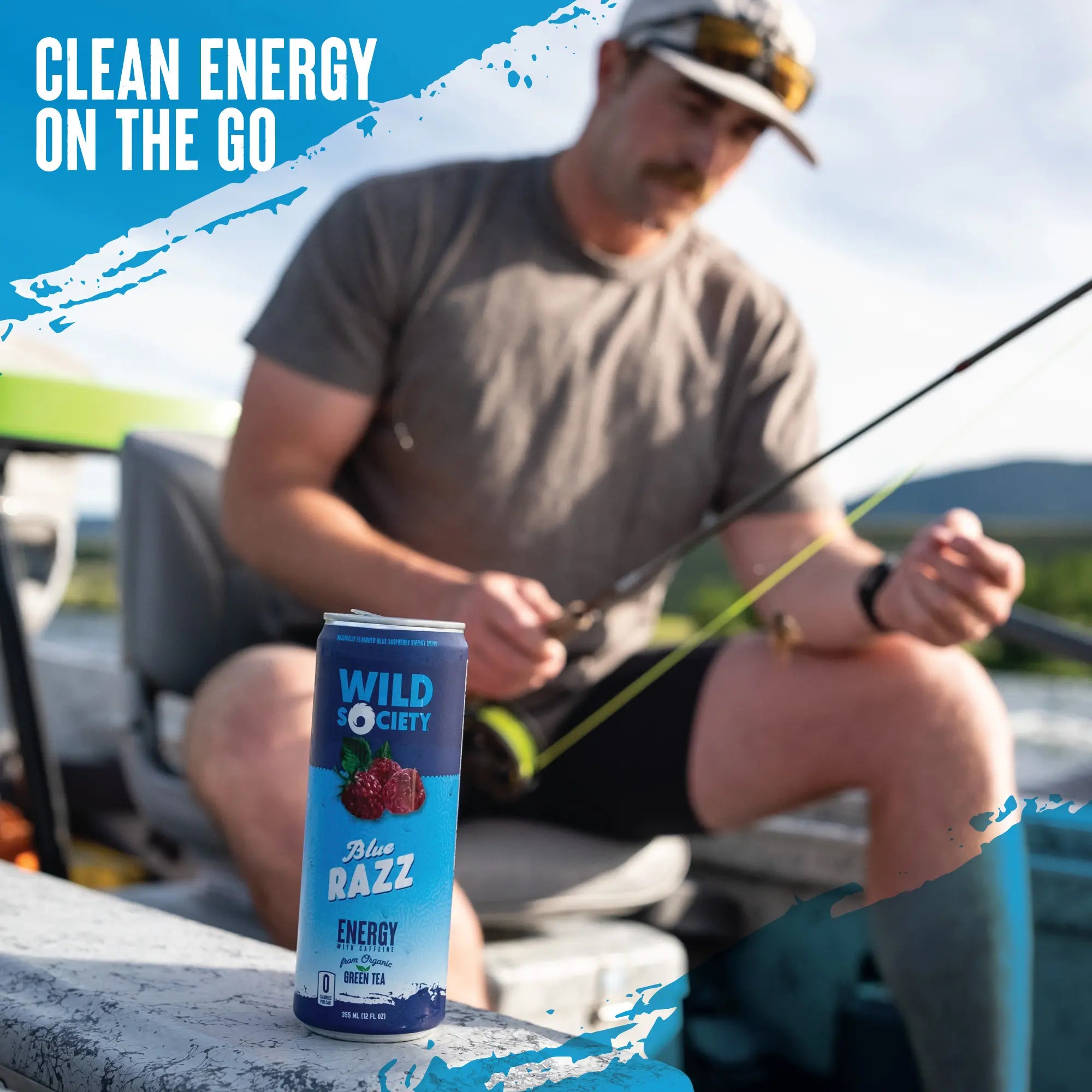 clean energy on the go - energy drink wild society