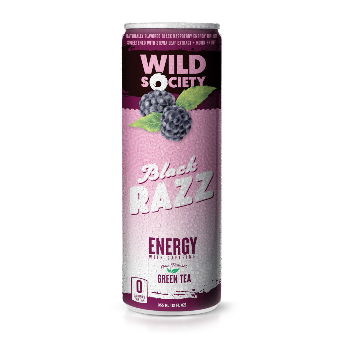 Wild Society Nutrition Black Razz Energy Drink