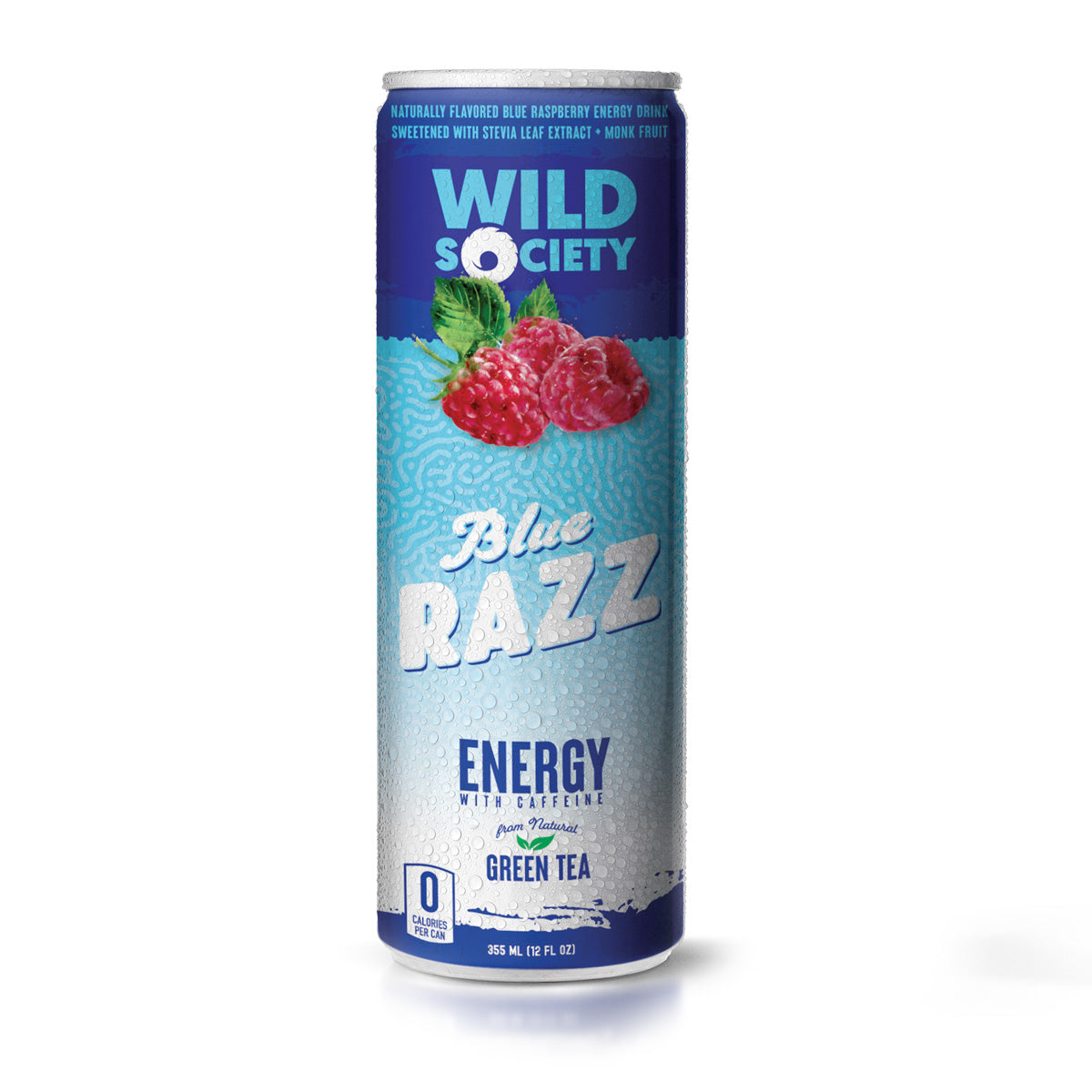 Wild Society Nutrition Blue Razz Energy Drink